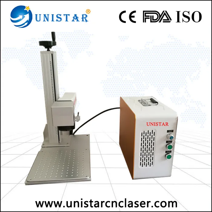 Fiber laserový stroj pro značení barev